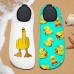 Men鈥檚 Duck Printed Water Shoes Waterproof & Comfortable Style for Men in Water - based Activities, Beach Volleyball & River Walks