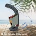 Men's Ethnic Print Non-Slip Pool Slides Lightweight Summer Slippers with Tribal Kokopelli Design for Beach and Poolside