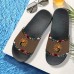 Men's Ethnic Print Non-Slip Pool Slides Lightweight Summer Slippers with Tribal Kokopelli Design for Beach and Poolside