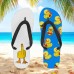 Men鈥檚 Duck Printed Flip Flops Fun & Casual Style for Beach Walks, Outdoor Summer Parties & Poolside Lounging