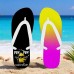 Men鈥檚 Duck Printed Flip Flops Fun & Casual Style for Beach Walks, Outdoor Summer Parties & Poolside Lounging