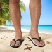 Men鈥檚 Duck Printed Flip Flops Fun & Casual Style for Beach Walks, Outdoor Summer Parties & Poolside Lounging