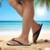 Men鈥檚 Duck Printed Flip Flops Fun & Casual Style for Beach Walks, Outdoor Summer Parties & Poolside Lounging
