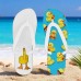 Men鈥檚 Duck Printed Flip Flops Fun & Casual Style for Beach Walks, Outdoor Summer Parties & Poolside Lounging