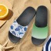 Men鈥檚 Sea Turtle Printed Slide Sandals Trendy & Practical Style for Men in Beach Holidays, Water Park Visits & Coastal Walks