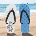 Men's Flip-flop Sandals with Goose Design and Rope Pattern Laid-back Beach Style for Men during Beach Outings and Summer Activities