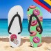 Men's Flip-flop Sandals with Goose Design and Rope Pattern Laid-back Beach Style for Men during Beach Outings and Summer Activities