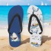 Men's Flip-flop Sandals with Goose Design and Rope Pattern Laid-back Beach Style for Men during Beach Outings and Summer Activities
