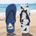 Men's Flip-flop Sandals with Goose Design and Rope Pattern Laid-back Beach Style for Men during Beach Outings and Summer Activities