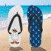 Men's Flip-flop Sandals with Goose Design and Rope Pattern Laid-back Beach Style for Men during Beach Outings and Summer Activities