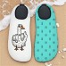 Men's Cartoon & Nautical Prints Quick-Dry Aqua Socks Lightweight Beach Water Shoes | Slip-Resistant Barefoot Surf Shoes for Swimming, Yoga & Pool