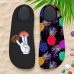Men's Cartoon & Nautical Prints Quick-Dry Aqua Socks Lightweight Beach Water Shoes | Slip-Resistant Barefoot Surf Shoes for Swimming, Yoga & Pool