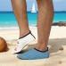 Men's Cartoon & Nautical Prints Quick-Dry Aqua Socks Lightweight Beach Water Shoes | Slip-Resistant Barefoot Surf Shoes for Swimming, Yoga & Pool