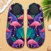 Men's Cartoon & Nautical Prints Quick-Dry Aqua Socks Lightweight Beach Water Shoes | Slip-Resistant Barefoot Surf Shoes for Swimming, Yoga & Pool