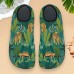 Men's Cartoon & Nautical Prints Quick-Dry Aqua Socks Lightweight Beach Water Shoes | Slip-Resistant Barefoot Surf Shoes for Swimming, Yoga & Pool