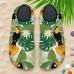 Men's Cartoon & Nautical Prints Quick-Dry Aqua Socks Lightweight Beach Water Shoes | Slip-Resistant Barefoot Surf Shoes for Swimming, Yoga & Pool
