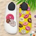Men's Cartoon & Nautical Prints Quick-Dry Aqua Socks Lightweight Beach Water Shoes | Slip-Resistant Barefoot Surf Shoes for Swimming, Yoga & Pool