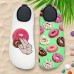Men's Cartoon & Nautical Prints Quick-Dry Aqua Socks Lightweight Beach Water Shoes | Slip-Resistant Barefoot Surf Shoes for Swimming, Yoga & Pool