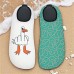 Men's Cartoon & Nautical Prints Quick-Dry Aqua Socks Lightweight Beach Water Shoes | Slip-Resistant Barefoot Surf Shoes for Swimming, Yoga & Pool