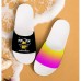 Men鈥檚 Duck-printed Slide Sandals Laid - Back & Cool Style for Men in Summer Beach Trips, Barbecues & Casual Outdoor Gatherings