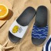 Men鈥檚 Duck-printed Slide Sandals Laid - Back & Cool Style for Men in Summer Beach Trips, Barbecues & Casual Outdoor Gatherings