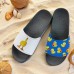 Men鈥檚 Duck-printed Slide Sandals Laid - Back & Cool Style for Men in Summer Beach Trips, Barbecues & Casual Outdoor Gatherings