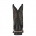 Men's Two-Tone Faux Leather Western Cowboy Boots Classic Embroidered Design, Durable Construction, Perfect for Riding, Outdoor, and Casual Wear