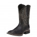 Men's Two-Tone Faux Leather Western Cowboy Boots Classic Embroidered Design, Durable Construction, Perfect for Riding, Outdoor, and Casual Wear