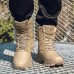 Men's Lightweight Tactical Boots with Anti-Slip Soles Durable Military Combat Boots for Hiking, Work, and Outdoor Adventures