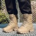 Men's Lightweight Tactical Boots with Anti-Slip Soles Durable Military Combat Boots for Hiking, Work, and Outdoor Adventures