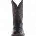 Men's Brown Western Cowboy Boots with Embroidered Shaft, Durable Faux Leather for Ranch and Casual Wear
