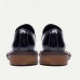 Men's Premium Cowhide Leather Loafers with Glossy Finish, Chain Detail - Formal Dress Shoes for Business, Weddings & Special Occasions