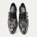 Men's Black Patent Leather Monk Strap Shoes Chic Formal Footwear for Parties and Night Events