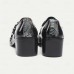 Men's Black Patent Leather Monk Strap Shoes Chic Formal Footwear for Parties and Night Events