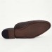 Men's Leather Slip-On Mules - Crocodile Patterned Casual Loafers for Formal and Casual Occasions