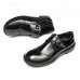Men's Classic Brown Leather Dress Shoes with Lace-Up Closure Perfect for Formal Evening Events, Galas and Dinner Parties