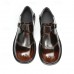 Men's Classic Brown Leather Dress Shoes with Lace-Up Closure Perfect for Formal Evening Events, Galas and Dinner Parties