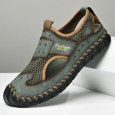 Men's Breathable Mesh Outdoor Casual Shoes - Lightweight and Comfortable Walking Sneakers