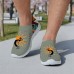 Men's Breathable Tribal Print Slip-On Walking Sneakers Lightweight Flyknit Mesh Shoes for Casual Outdoor Activities